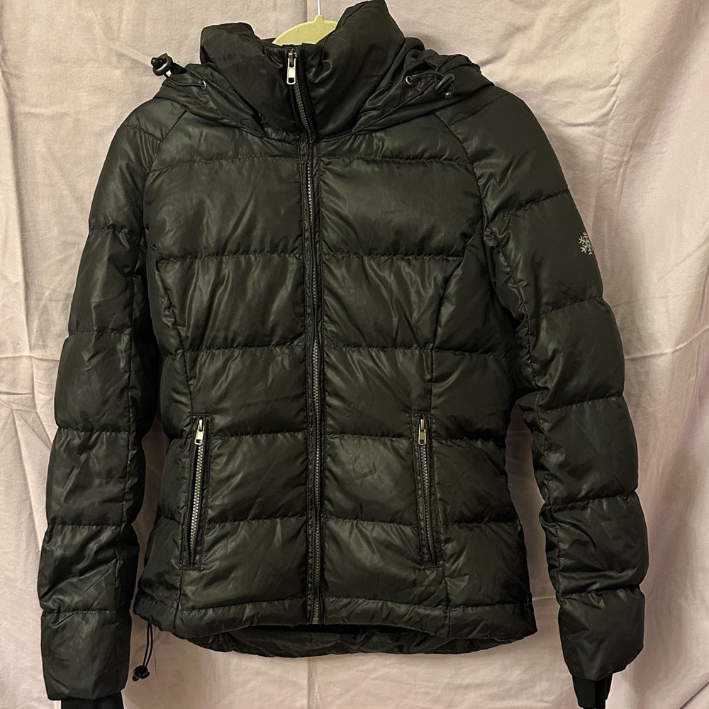 Women's black ski jacket Chrystal by Skea size S